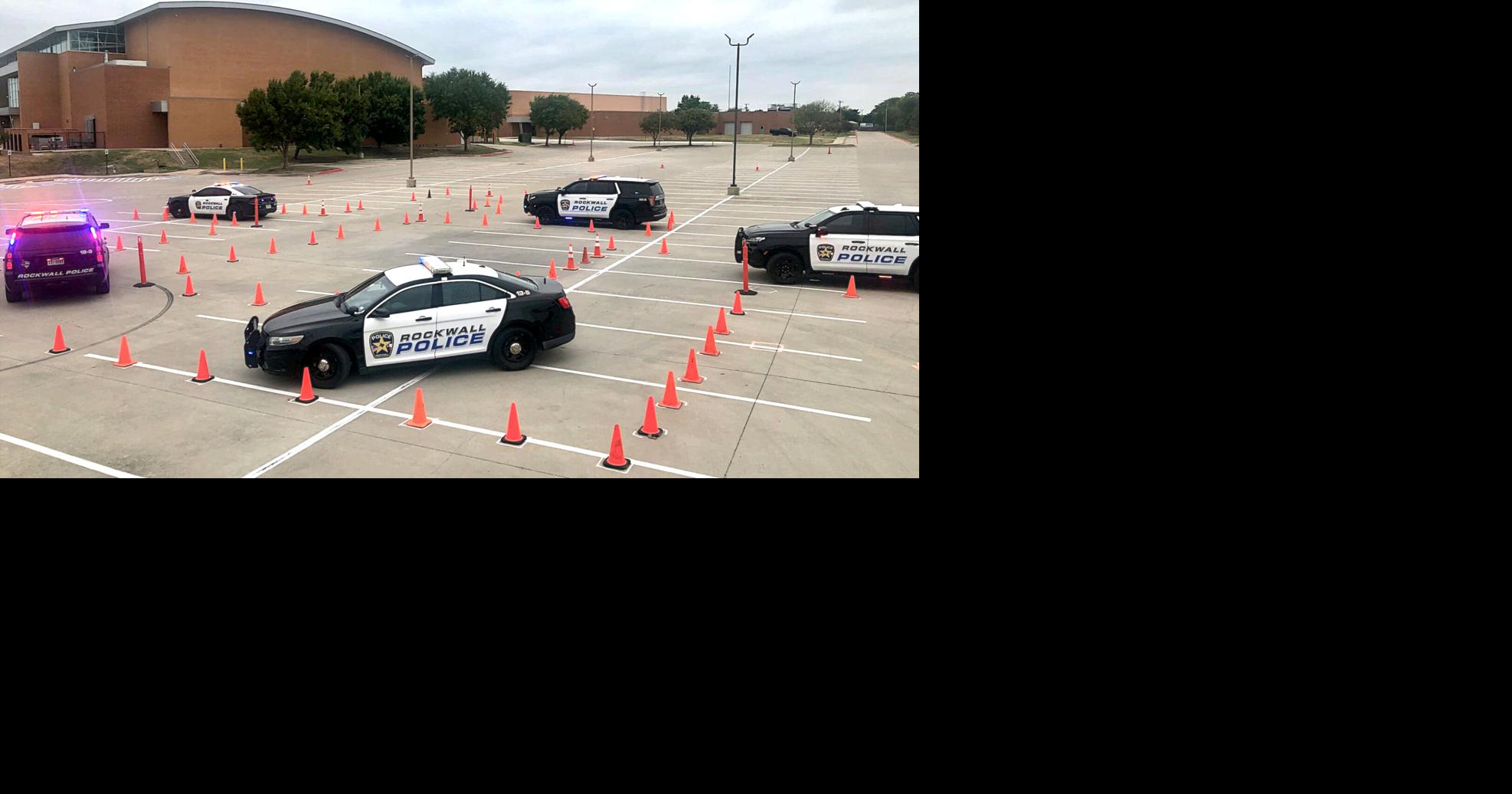 WILD PHOTO Rockwall Police Department Emergency Driving Course