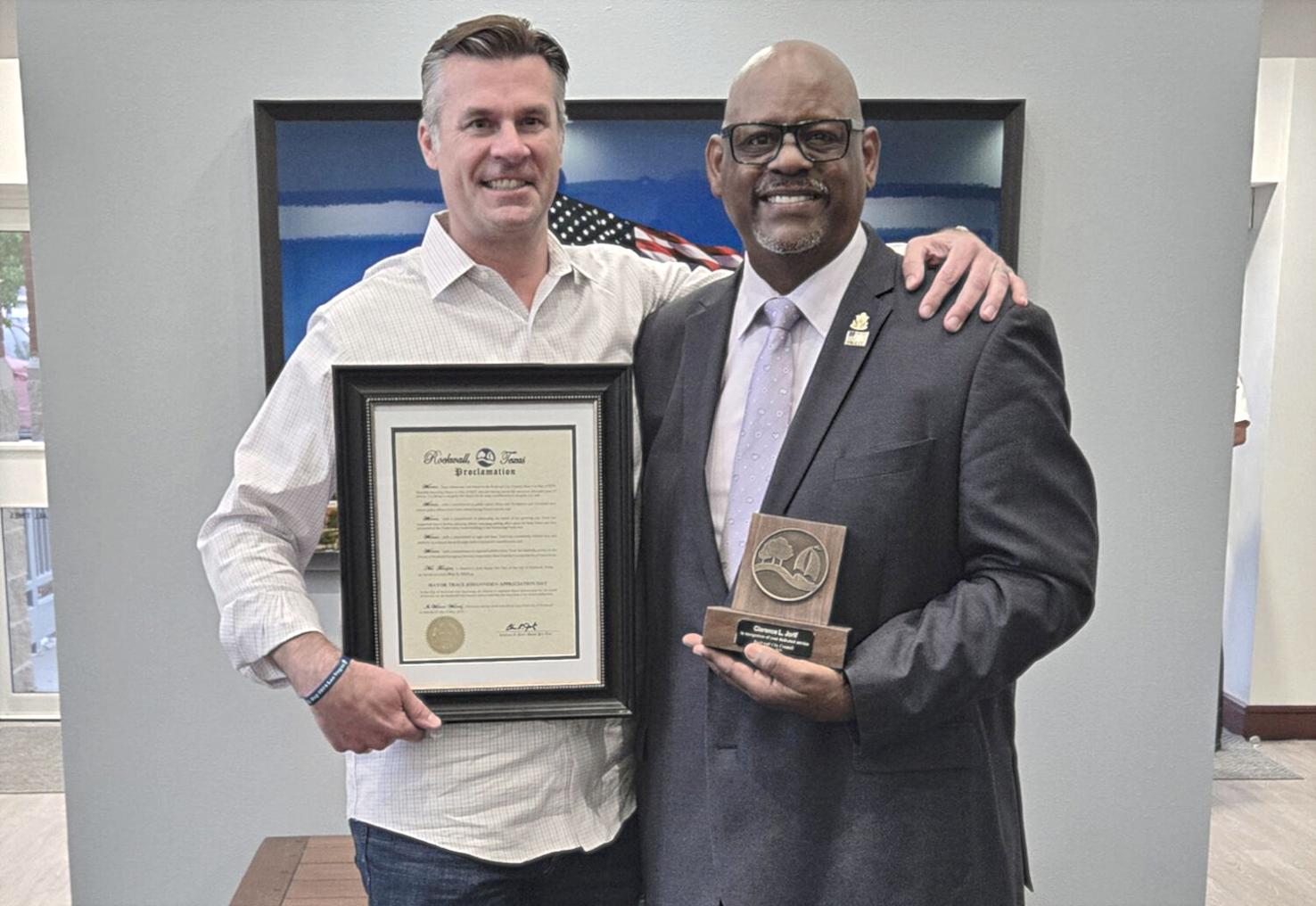 Outgoing Rockwall mayor and council member give their goodbyes Local