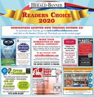 Readers Choice 2020 Nominate Page