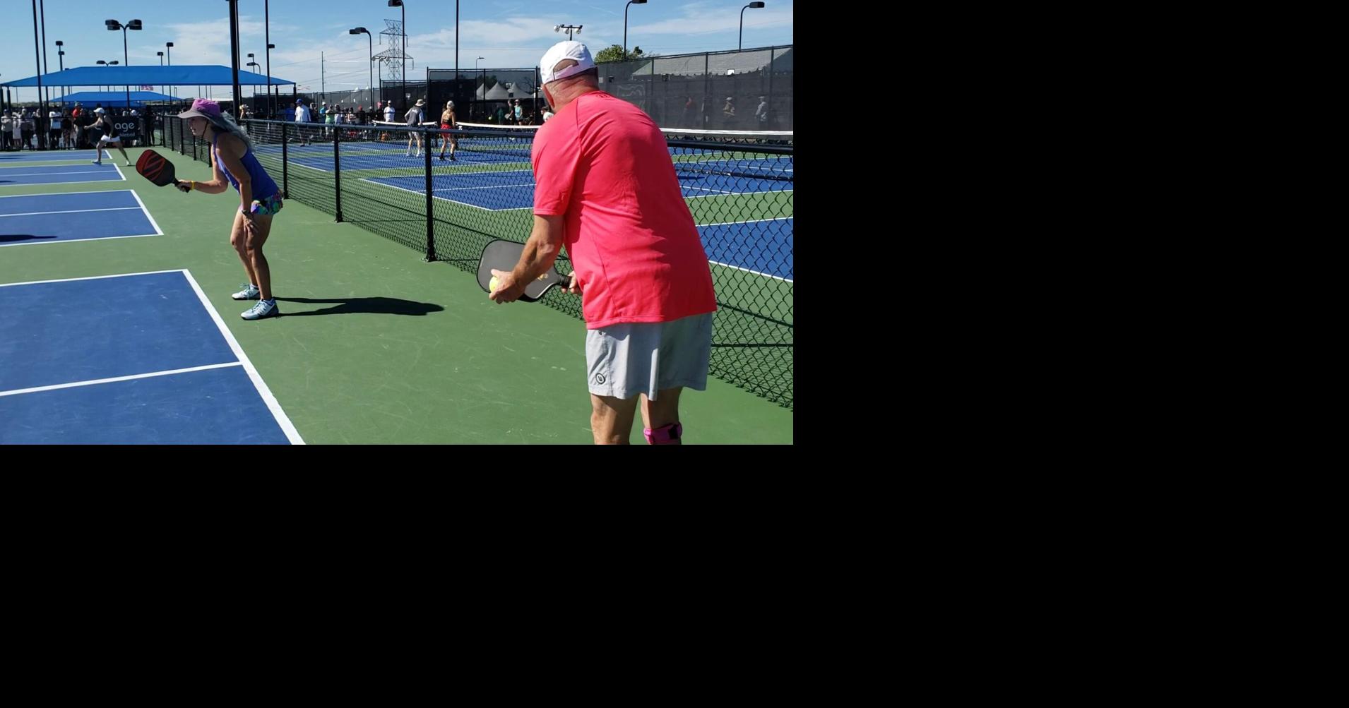 Sports video Rockwall pickleball tournament features various ages