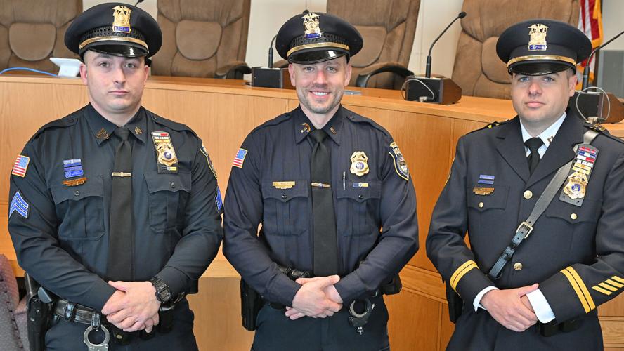 New recruits, promotions recognized at Rome Police ceremony | Police ...