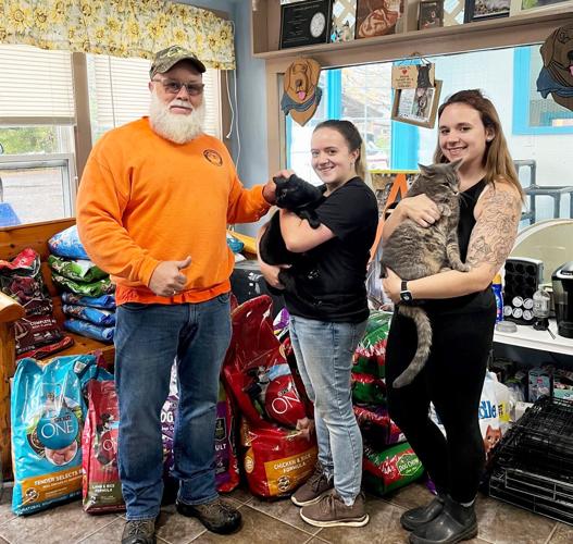 Pet food donations to Humane Society Boonville Herald