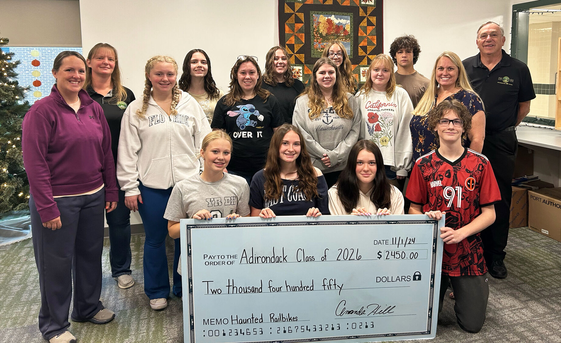 Acs Class ACS classes benefit from Haunted’ Railbike rides | Boonville Herald ...