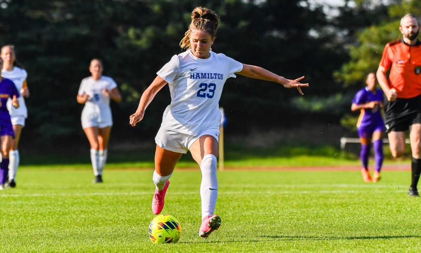 COLLEGE NOTEBOOK Rayhill starring for ranked Hamilton College soccer