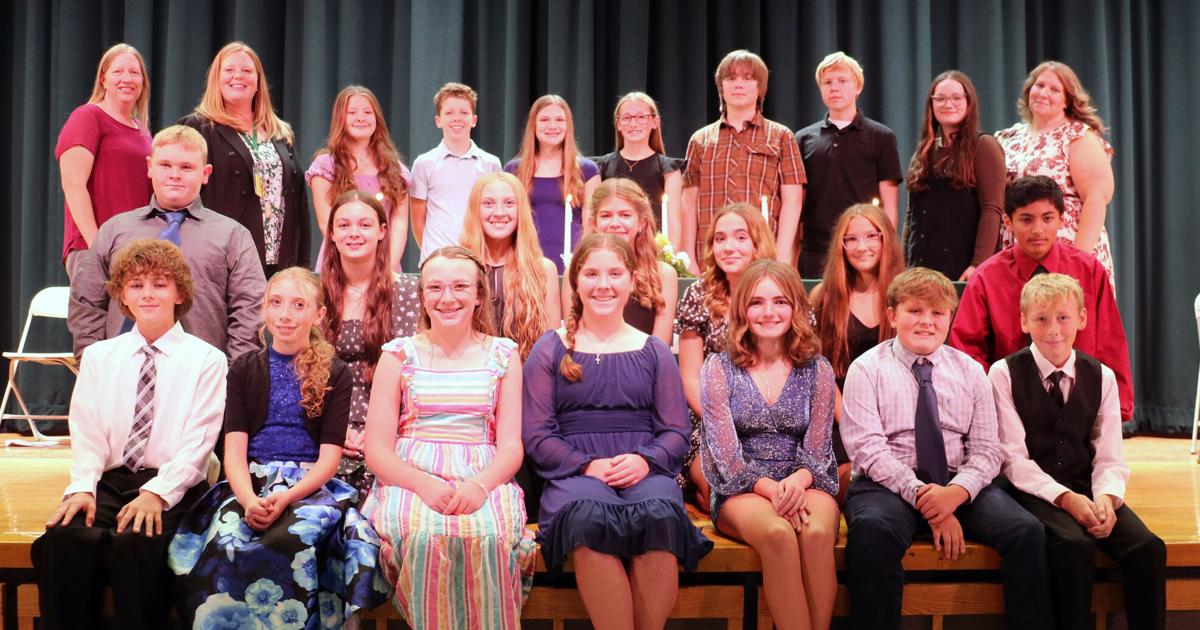 Adirondack Middle School students inducted into National Junior Honor