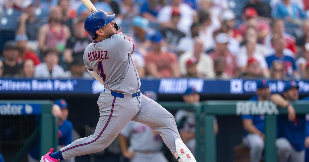 MAJOR LEAGUE BASEBALL Francisco Alvarez homers twice as Mets beat Phillies under smoky sky By ANTHONY SANFILIPPO - Associated Press Jul 16, 2026 11 hrs ago