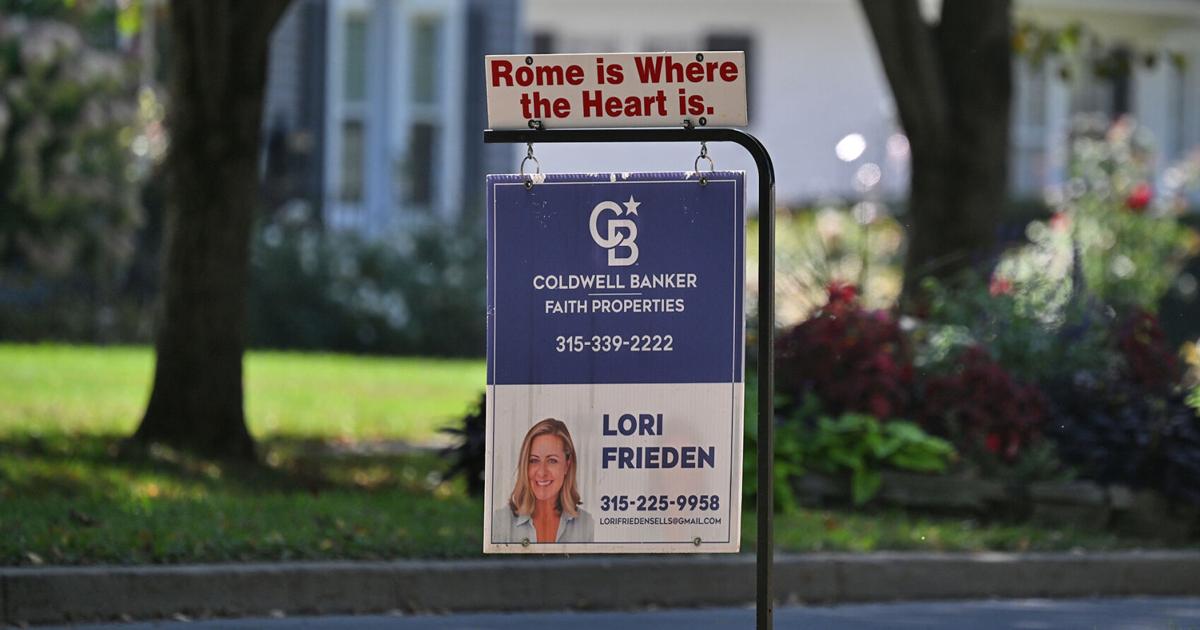 MARKET MATH Is Rome's real estate market tanking? Not so fast. By Cameron Stewart Special to the Daily Sentinel Sep 29, 2025 2 mins ago