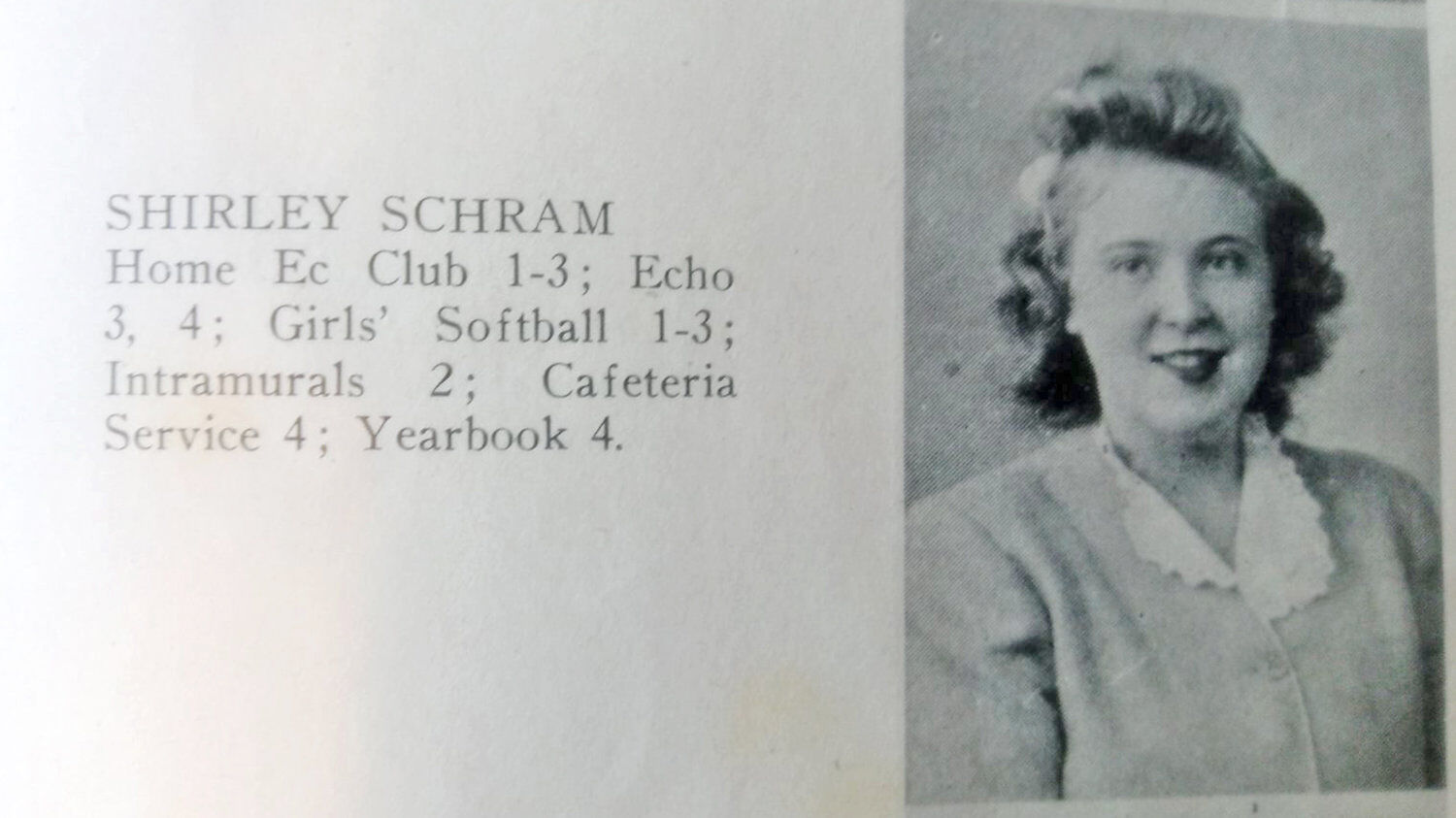 Reading the Westmoreland Class of 1945 Yearbook with Shirley Dykstra | |  romesentinel.com, image size:1500x843
