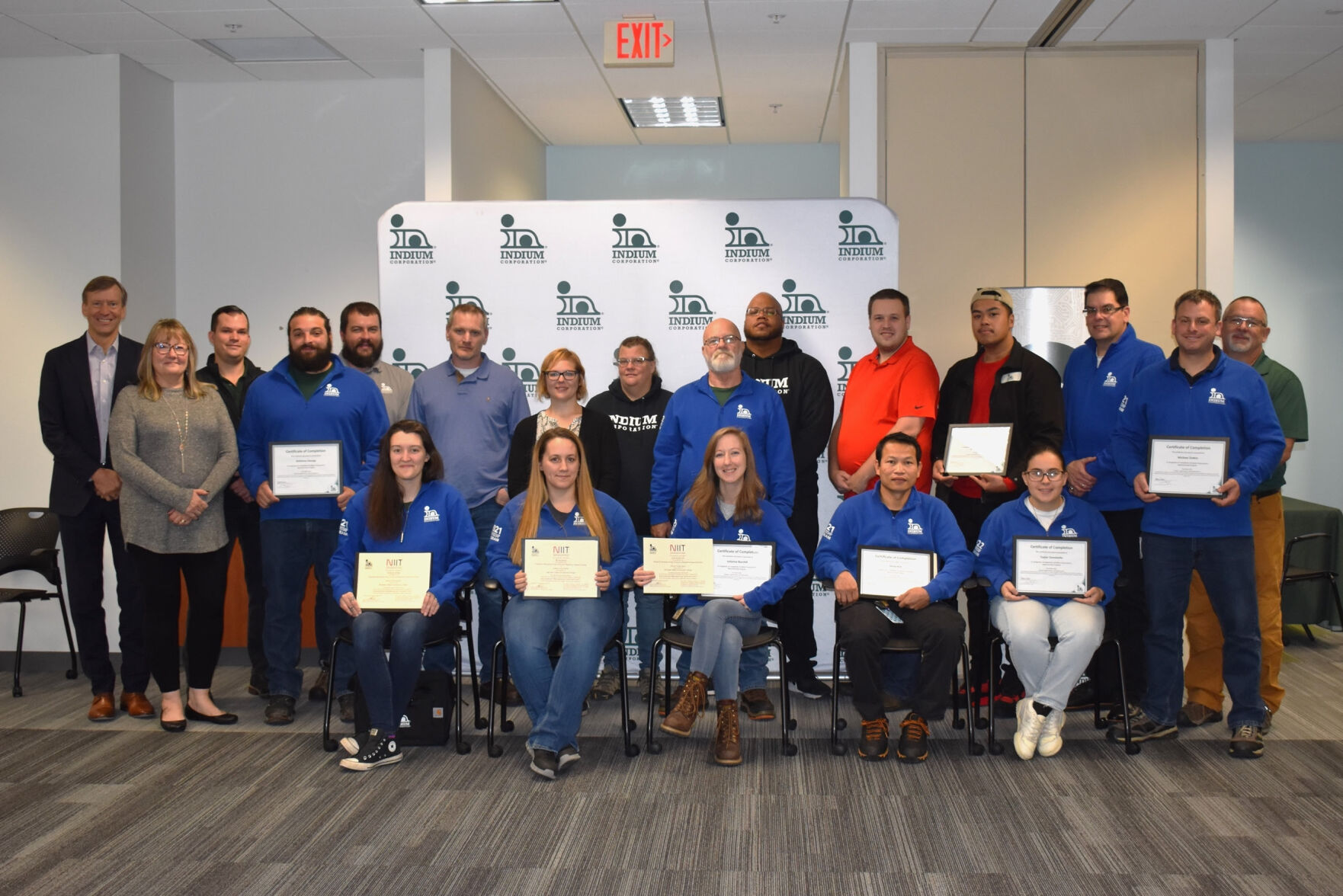 Indium Rome Ny Indium celebrates graduates of first apprenticeship class | News ...