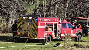 Brush Fire Extinguished in Dry Woods of Lowville