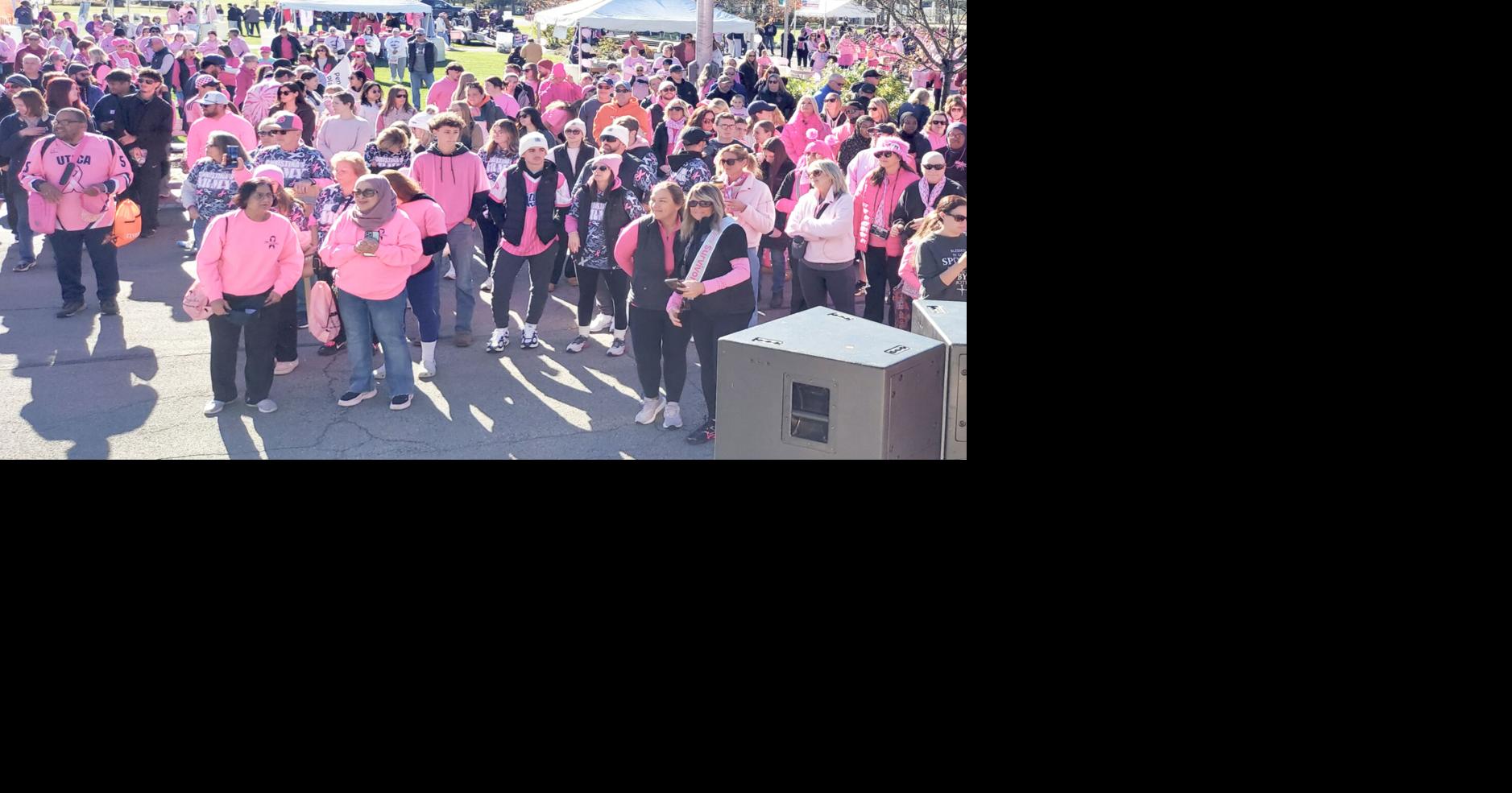 More than 2,000 join Making Strides breast cancer walk in Utica