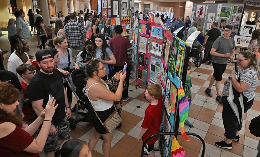 Art Expo in Rome shares students' work, inspires youngsters | News ...