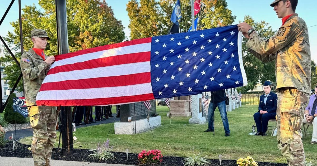 Vfw Rome Ga Folding the flag at Rome VFW | | romesentinel.com