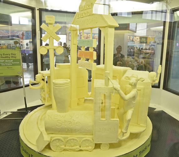 2023 NYS Fair Butter Sculpture: Dairy Every Day