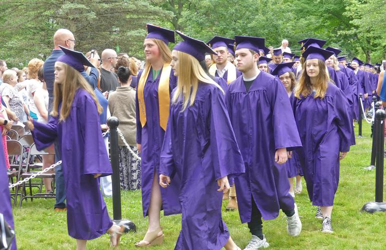 120 walk at Holland Patent Commencement Saturday