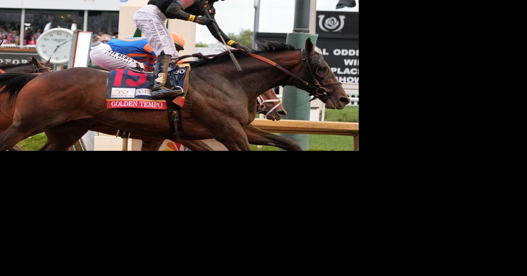 Read moreKentucky Derby winner Golden Tempo is not running in the Preakness