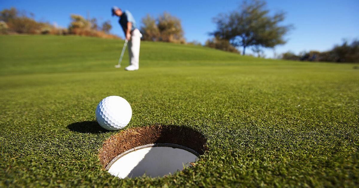 Meredith Hobika, Luke Hobika lead Utica-Rome golfers at state Senior Am Mixed Team event
