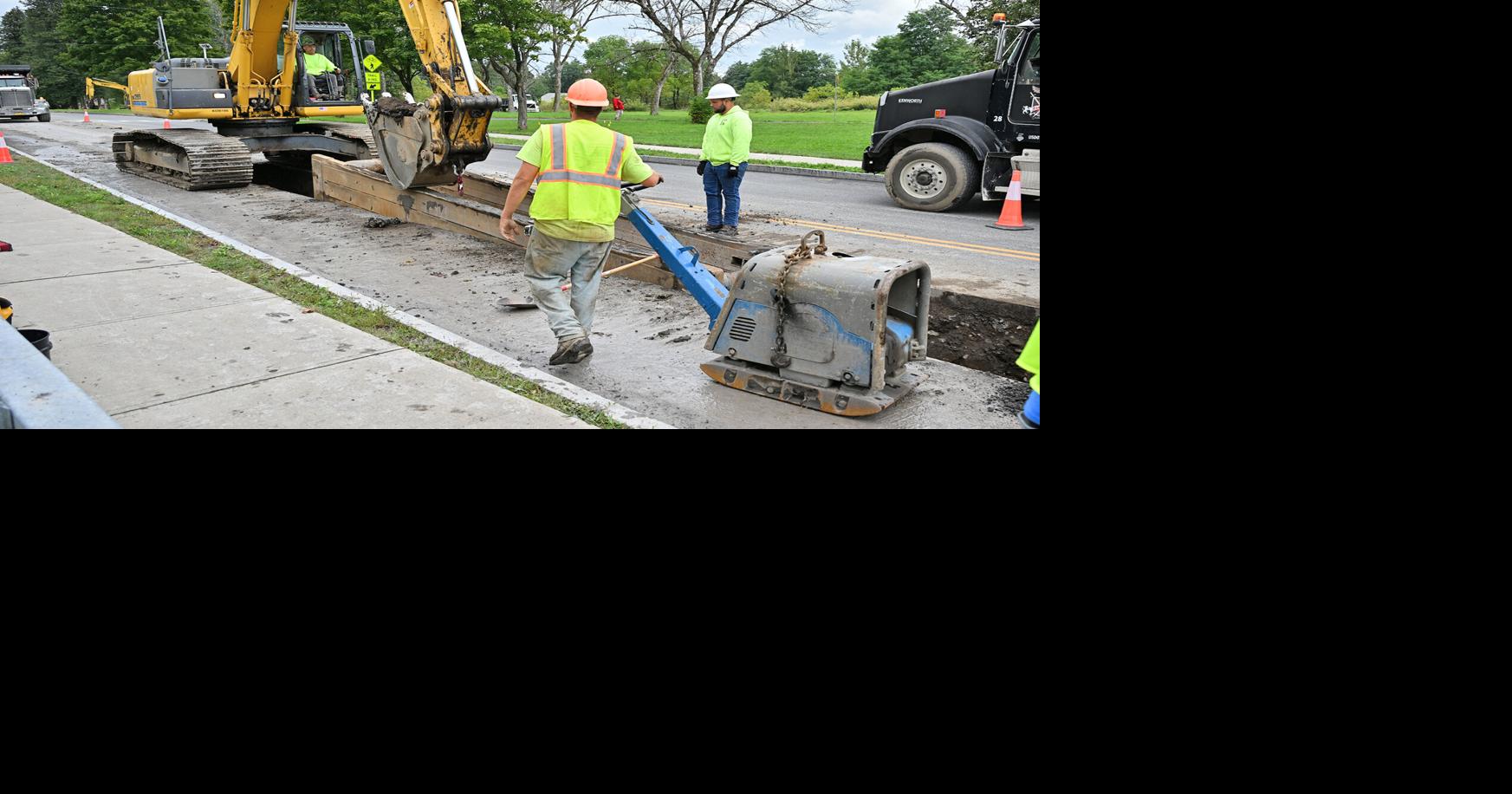 Water line work on Floyd Ave. to last a few more weeks News