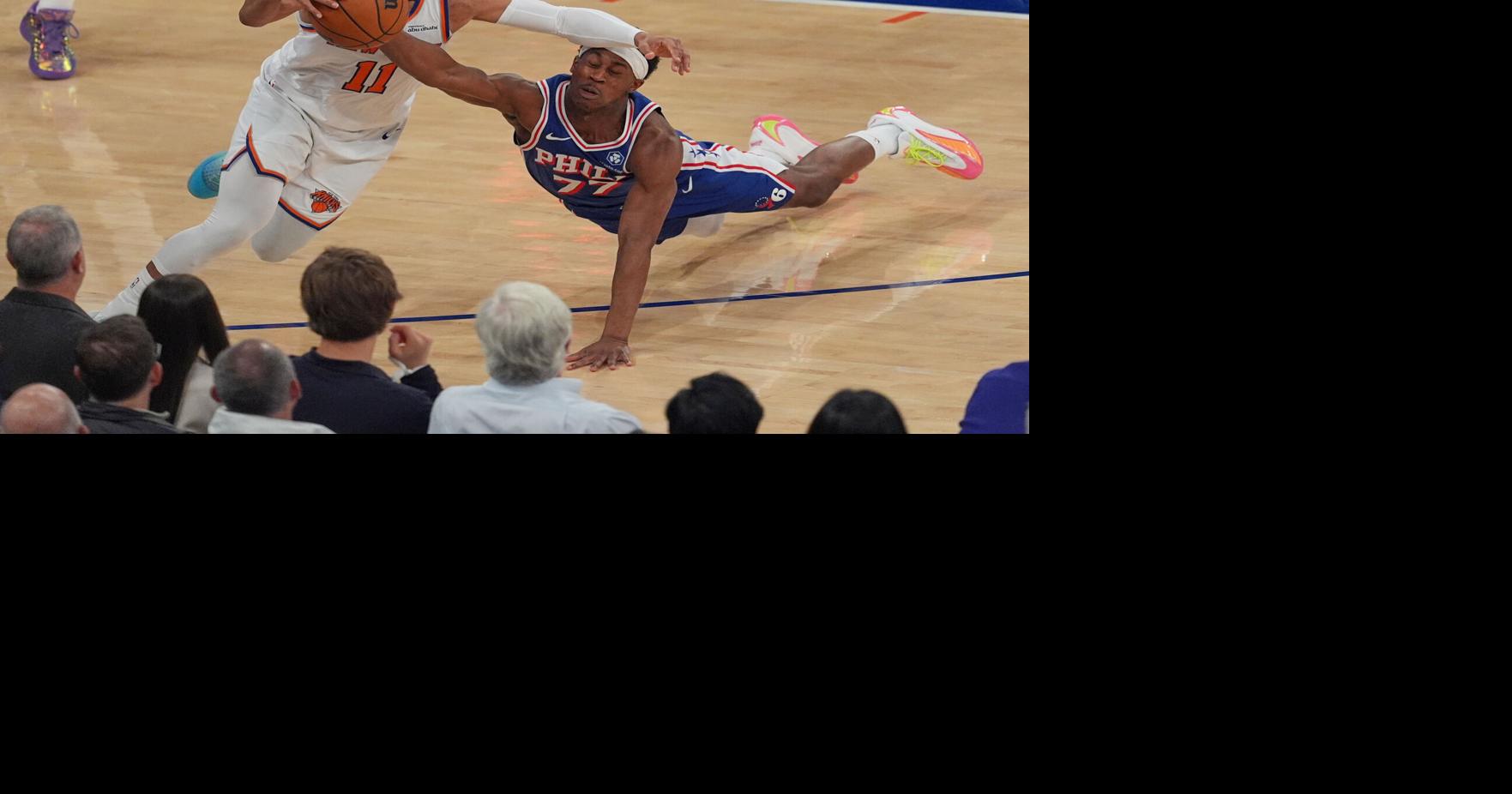 Read moreKnicks crush 76ers to start second round and keep up historic postseason roll