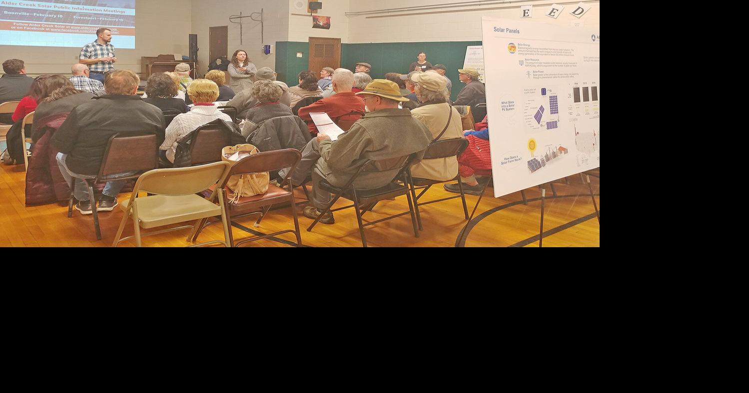 Company shares info on proposed Alder Creek solar project County