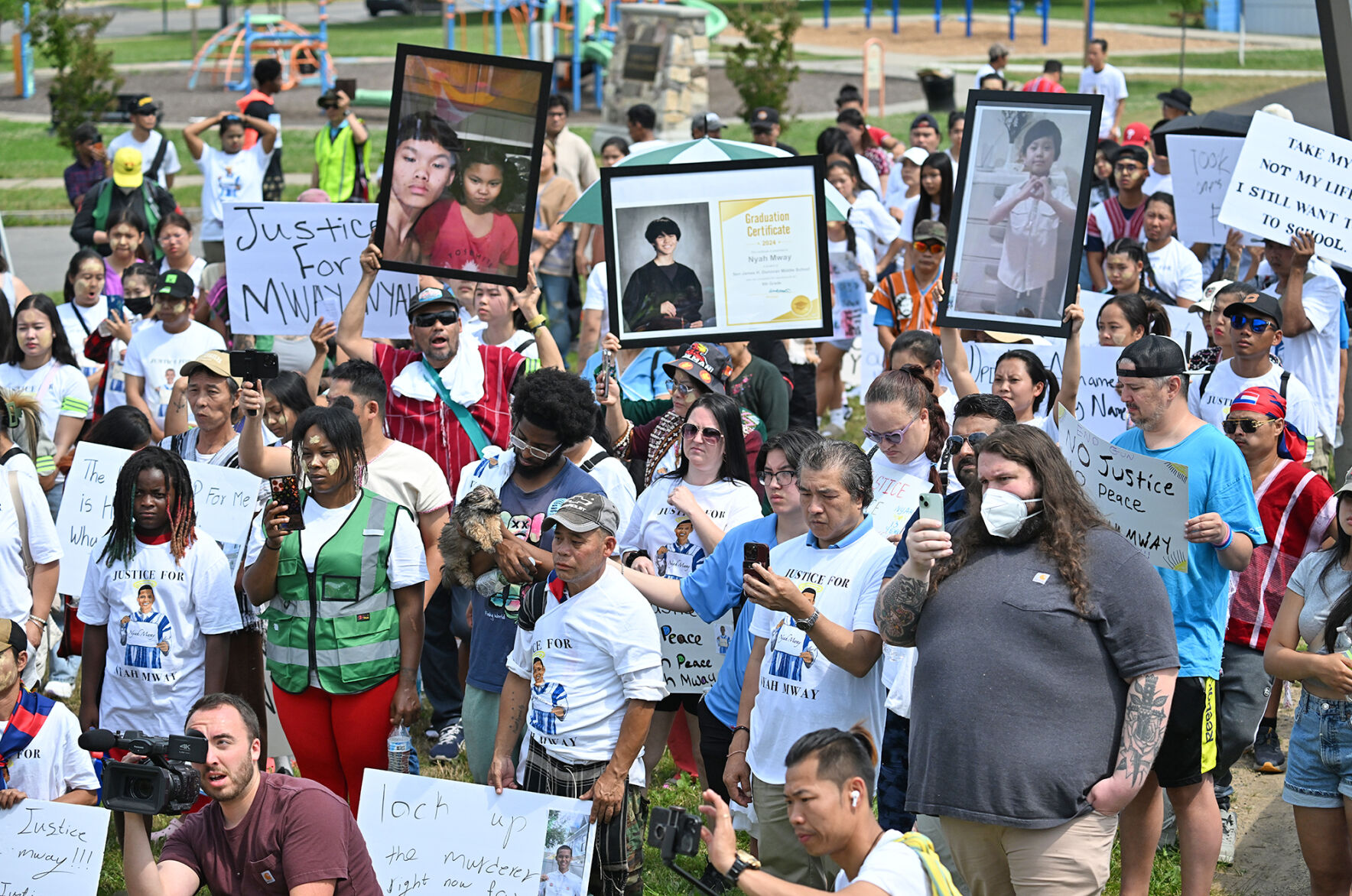 PHOTOS: The Karen Community Justice For Nyah Mway March - July 13, 2024 ...