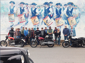 Vintage Motorcycle Ride Honors Local Enthusiast in Utica