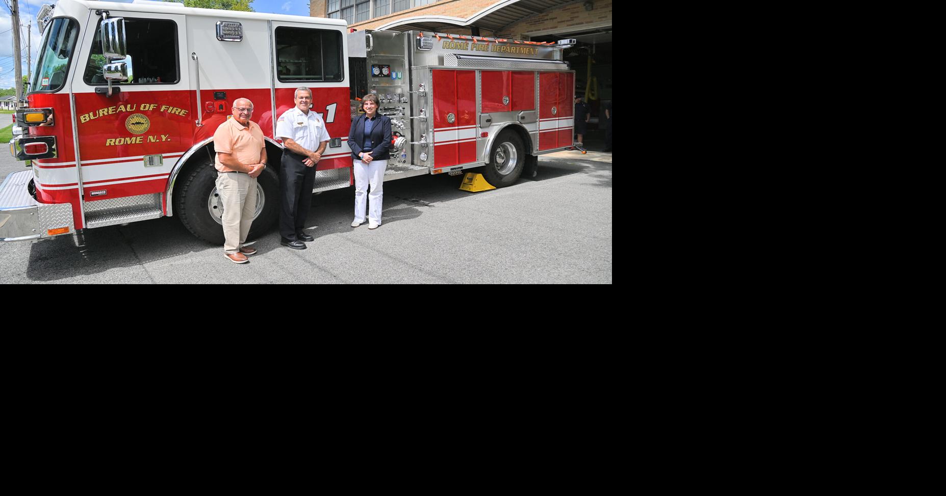 Rome Fire Department new Engine 1 News