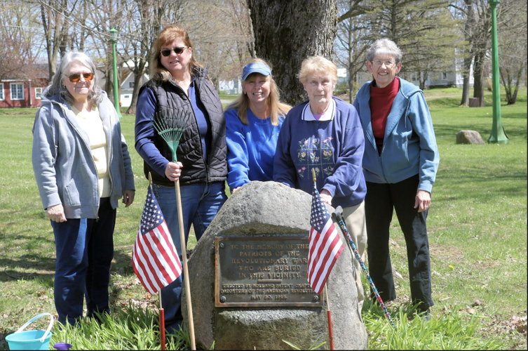 Holland Patent DAR cleans markers