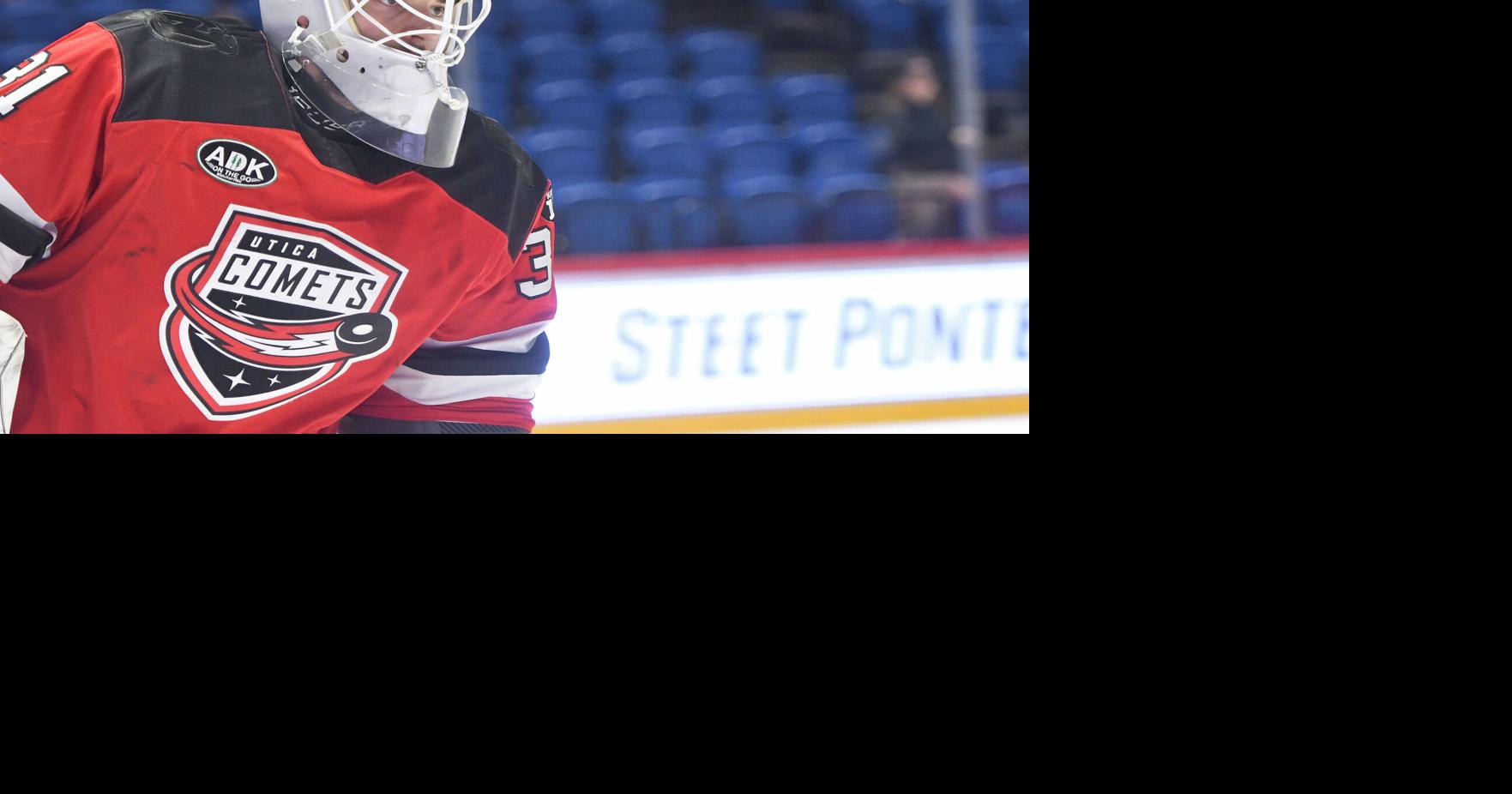Utica Comets' GM Braden Birch on goalie decisions: 'We’ll let merit speak for itself'