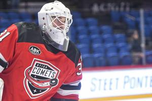 Comets GM Birch on Goalie Battle: 'Merit Will Decide'
