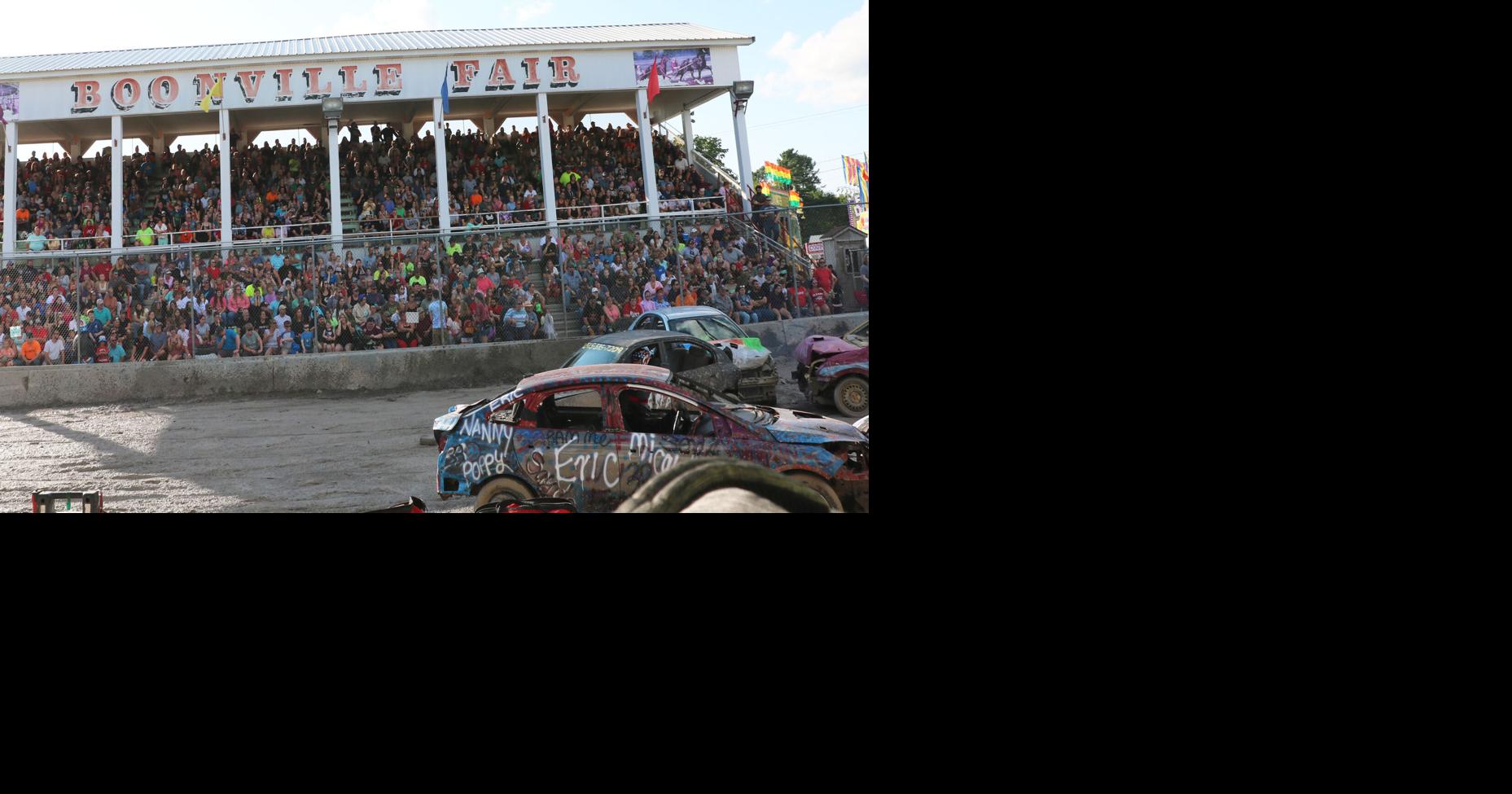 Annual demolition derbies at the Boonville Fair | Boonville Herald ...