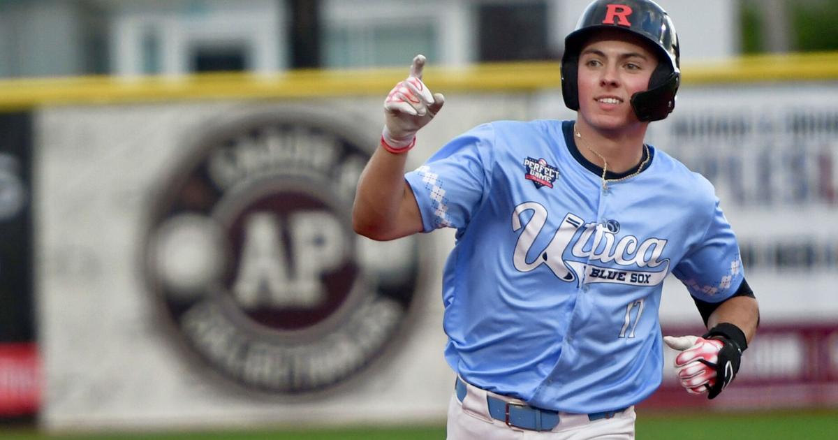 Sweeney jacks two homers help Utica Blue Sox score home PGCBL win