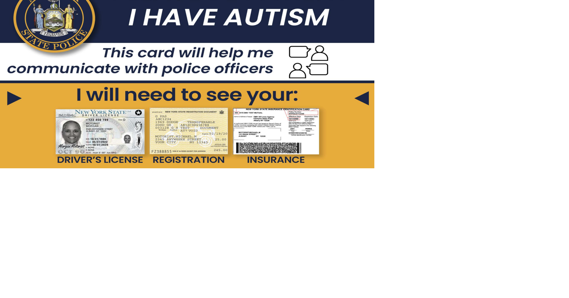 NY State Police launch autism assistance program | Health, Fitness and ...