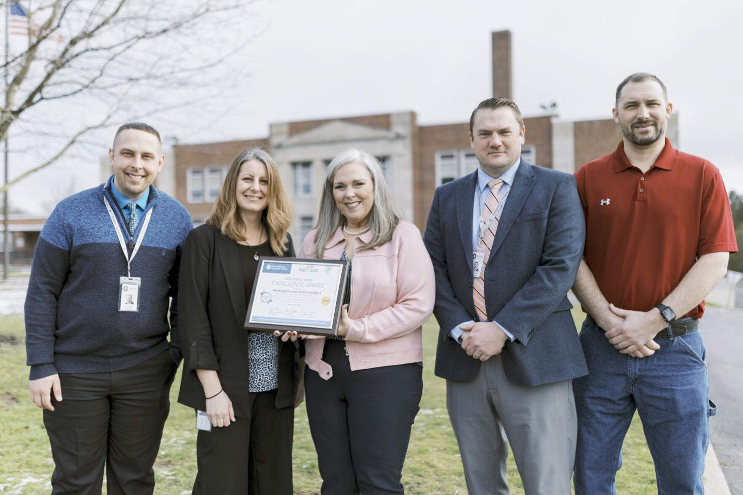 Oriskany schools earn School Safety Excellence Award News