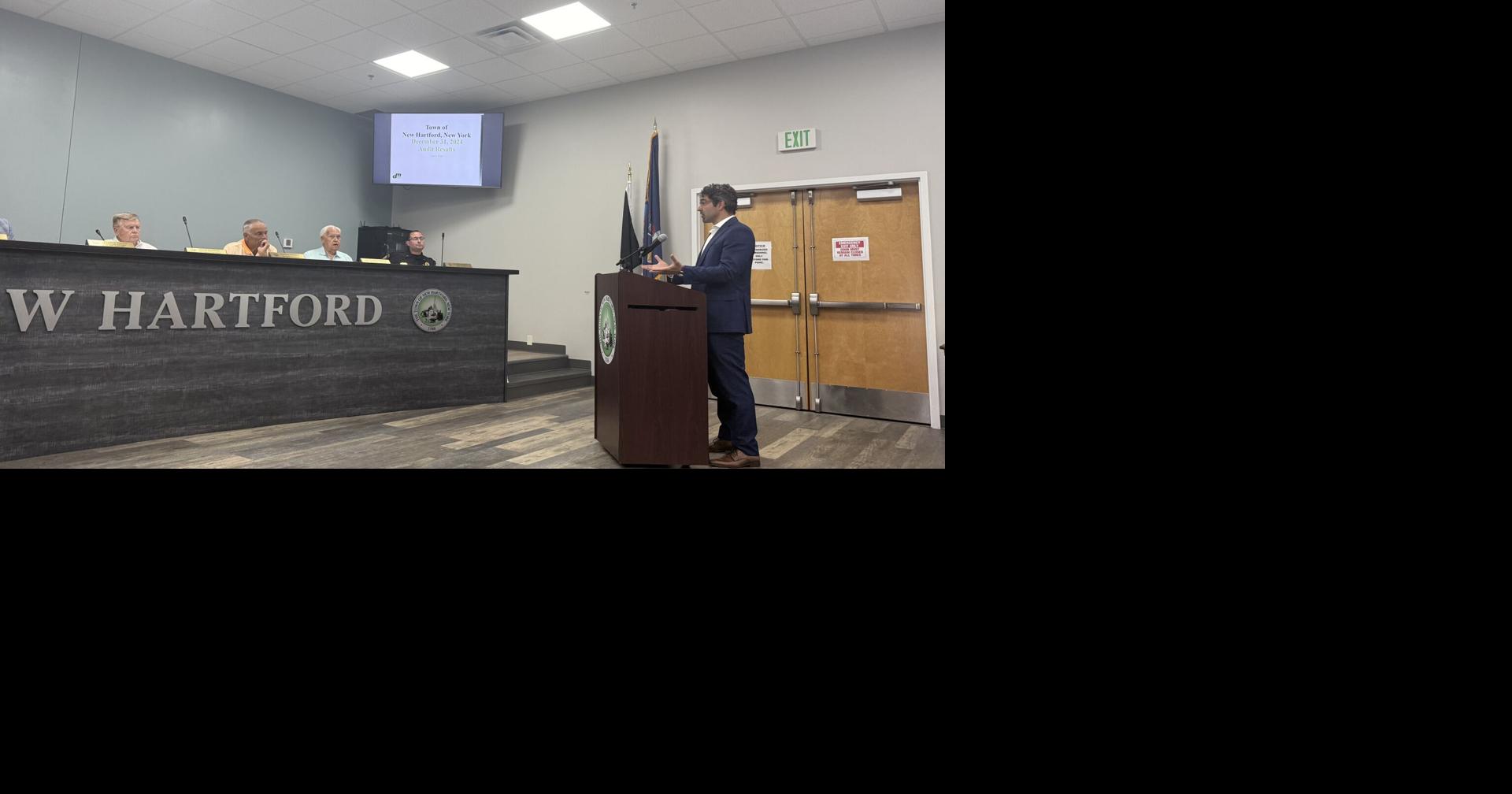 FOCUS ON FINANCES Accounting firm presents 2024 external audit results to New Hartford Town Board