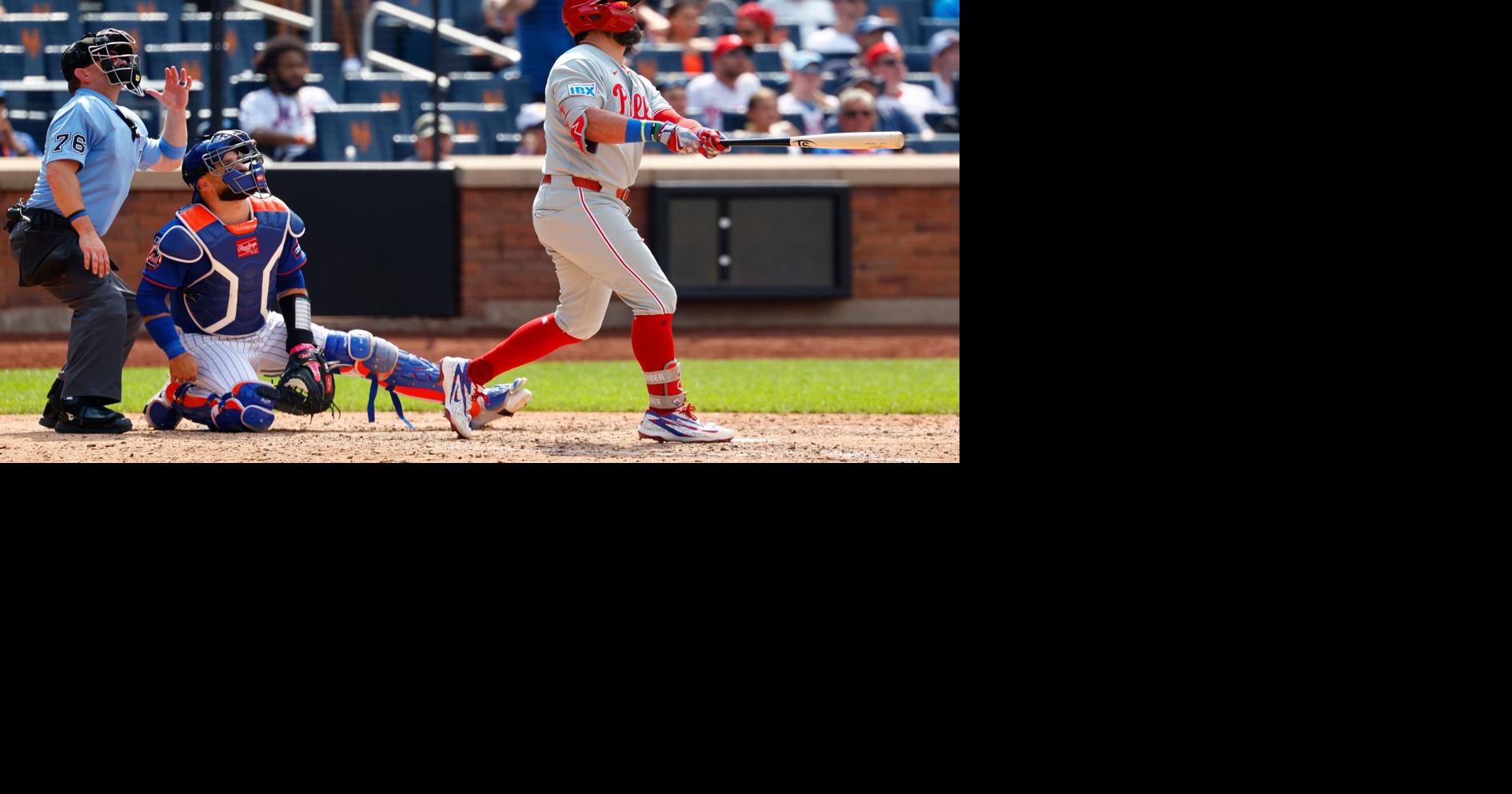 Read moreKyle Schwarber sets Phillies record with MLB-best 30th homer in win over Mets