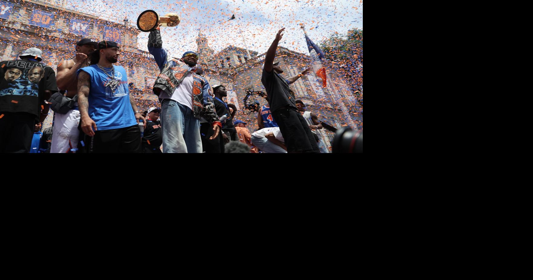 Read moreNew York Knicks revel in their NBA victory parade as fans fill streets