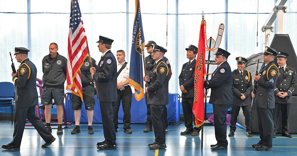 Utica Police Rapper Utica police, fire departments honor fallen members ahead of Memorial ...