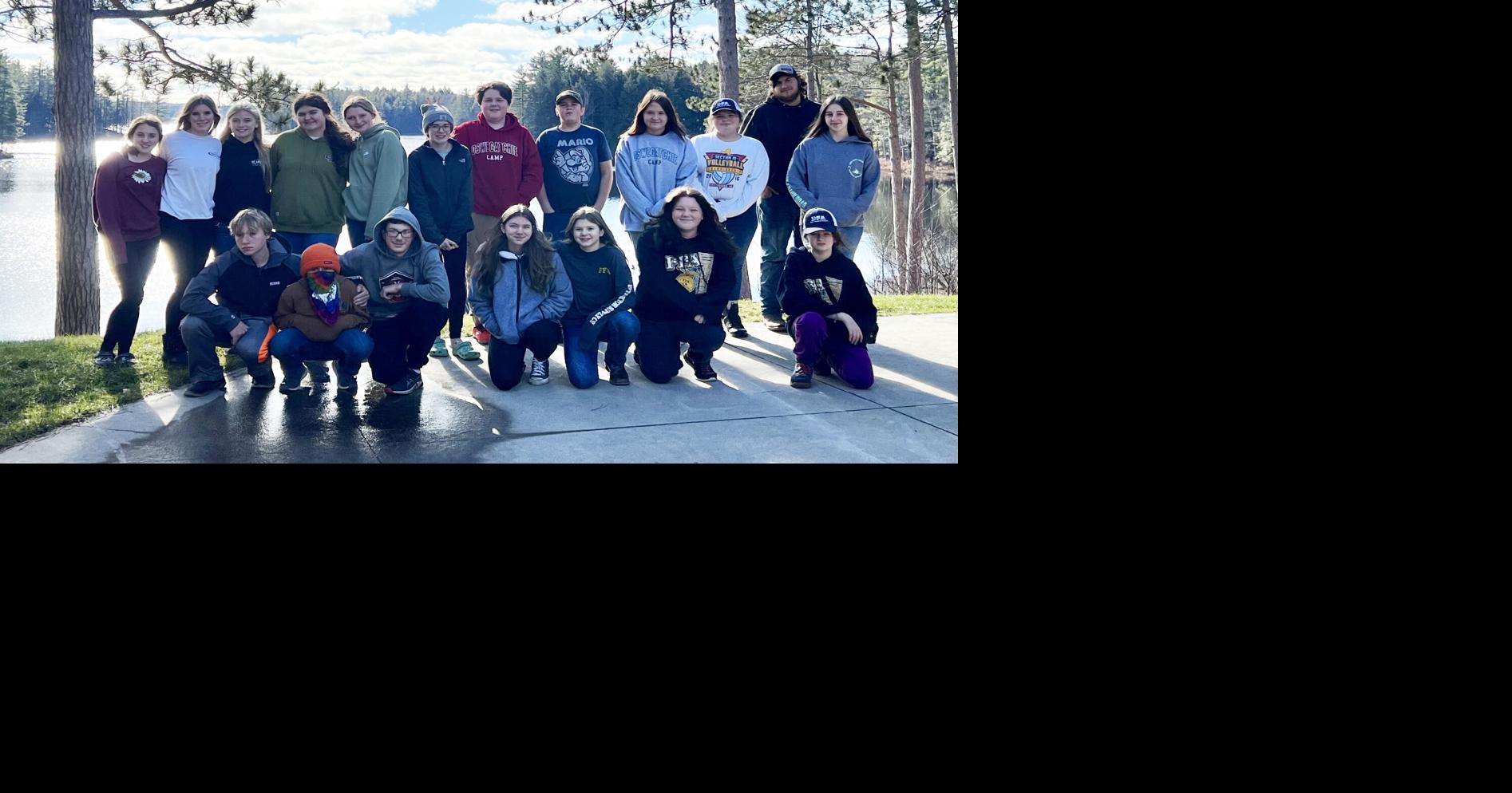 FFA students at Camp Oswegatchie