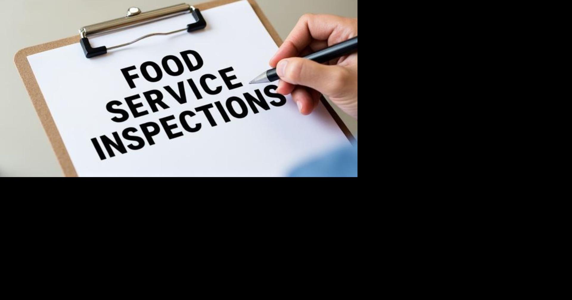 Read moreArea restaurants undergo health inspections