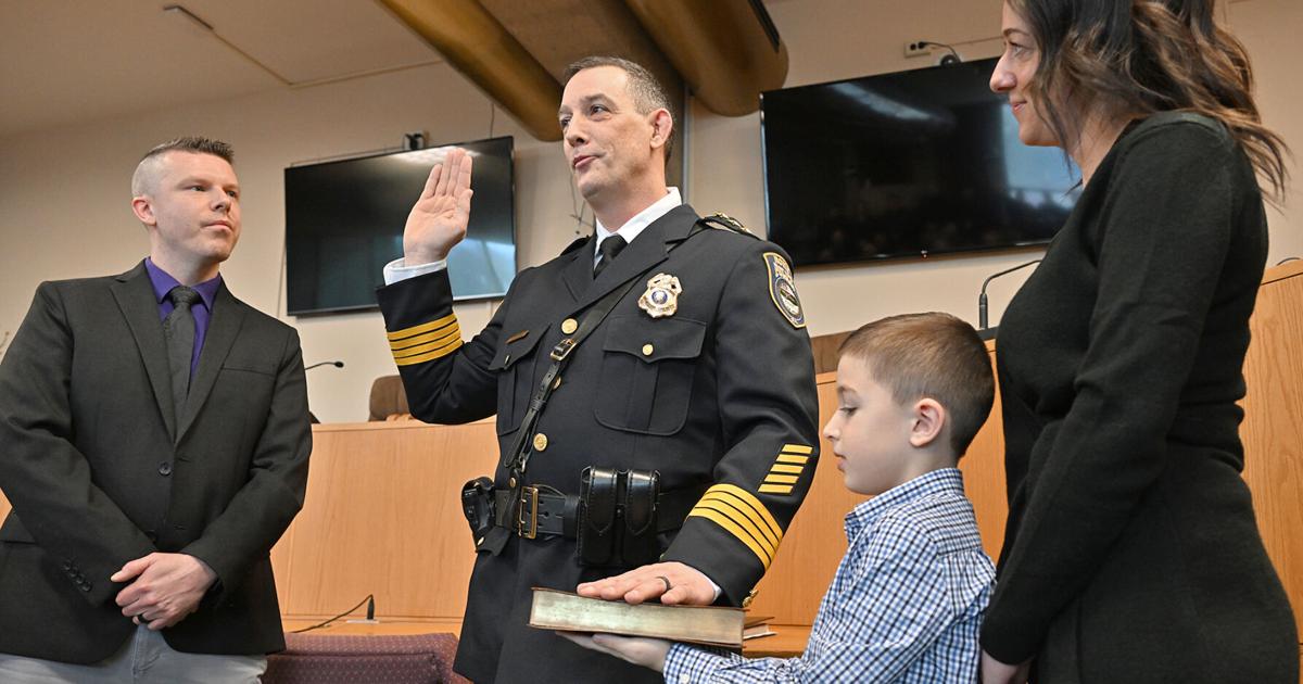 Kevin M. James sworn in as Rome's new top cop, promises to lead by ...