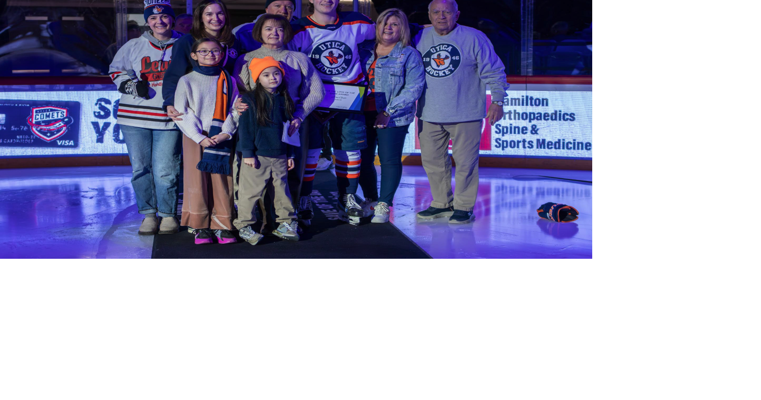 Fund makes first award to Utica University hockey player | Local ...