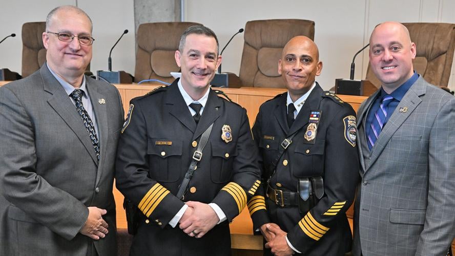 Cop Image Example Kevin M. James sworn in as Rome's new top cop, promises to lead by ...