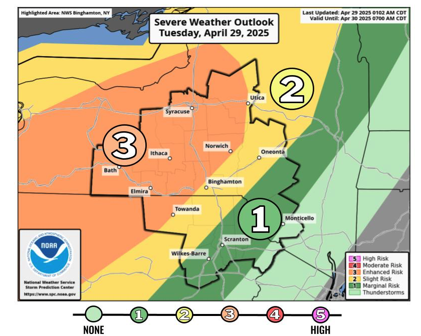 Cold front may bring severe thunderstorms this afternoon | Local ...