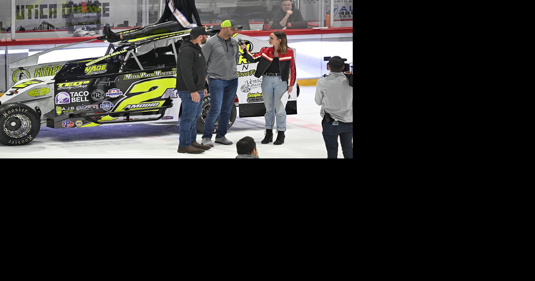 RACE NIGHT GALLERY: Utica-Rome Speedway drivers invade the Utica Comets ...