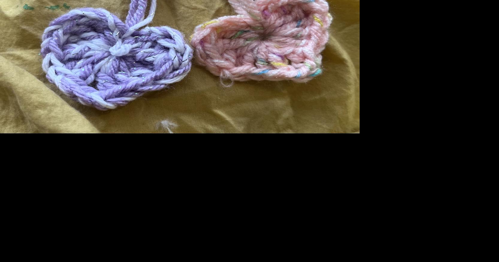 Learn to make crochet hearts | Hydrography | romesentinel.com