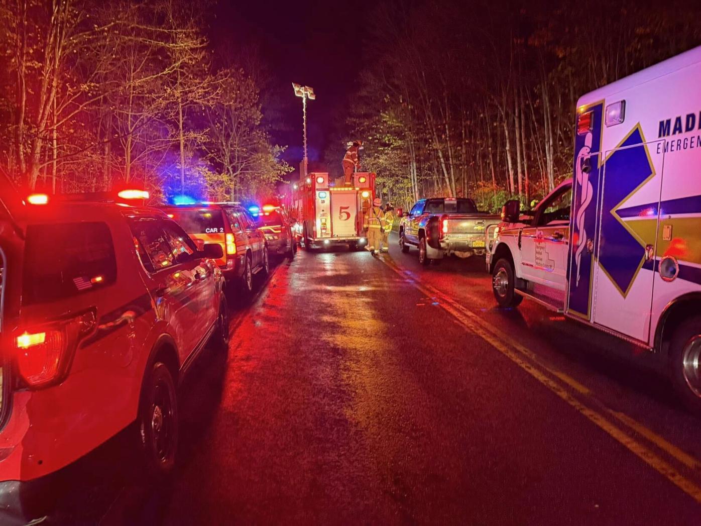 One airlifted, two others hurt after weekend crash in King Ferry, image size:1396x1047