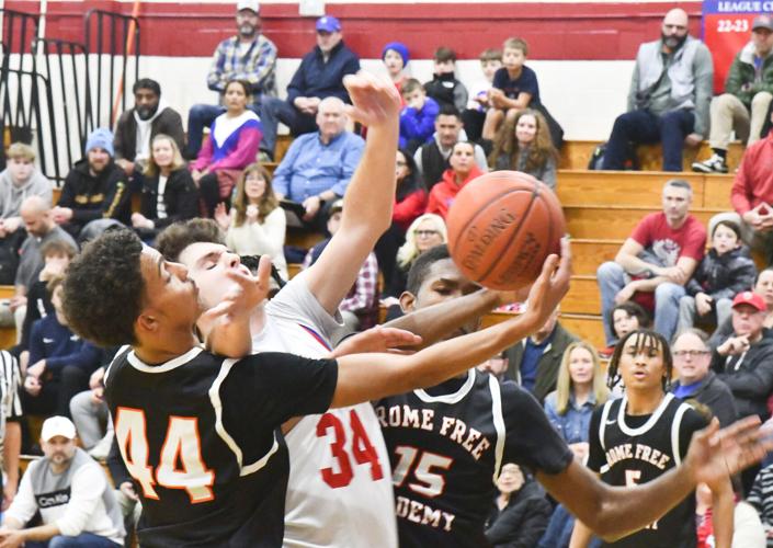 BOYS BASKETBALL Rome Free Academy outlasts New Hartford in 2 OTs