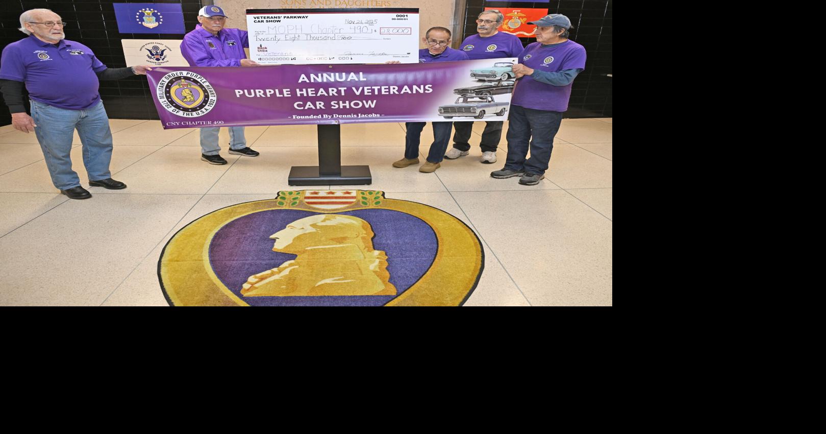 SENTINEL SNAPSHOT: Military Order of Purple Heart donates $28K ...