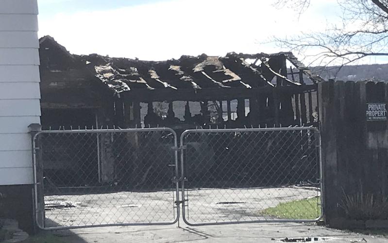 Garage fire contained on Wetmore Street in Utica | News | romesentinel.com